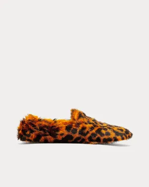 4 Stitches Tan Slip Ons