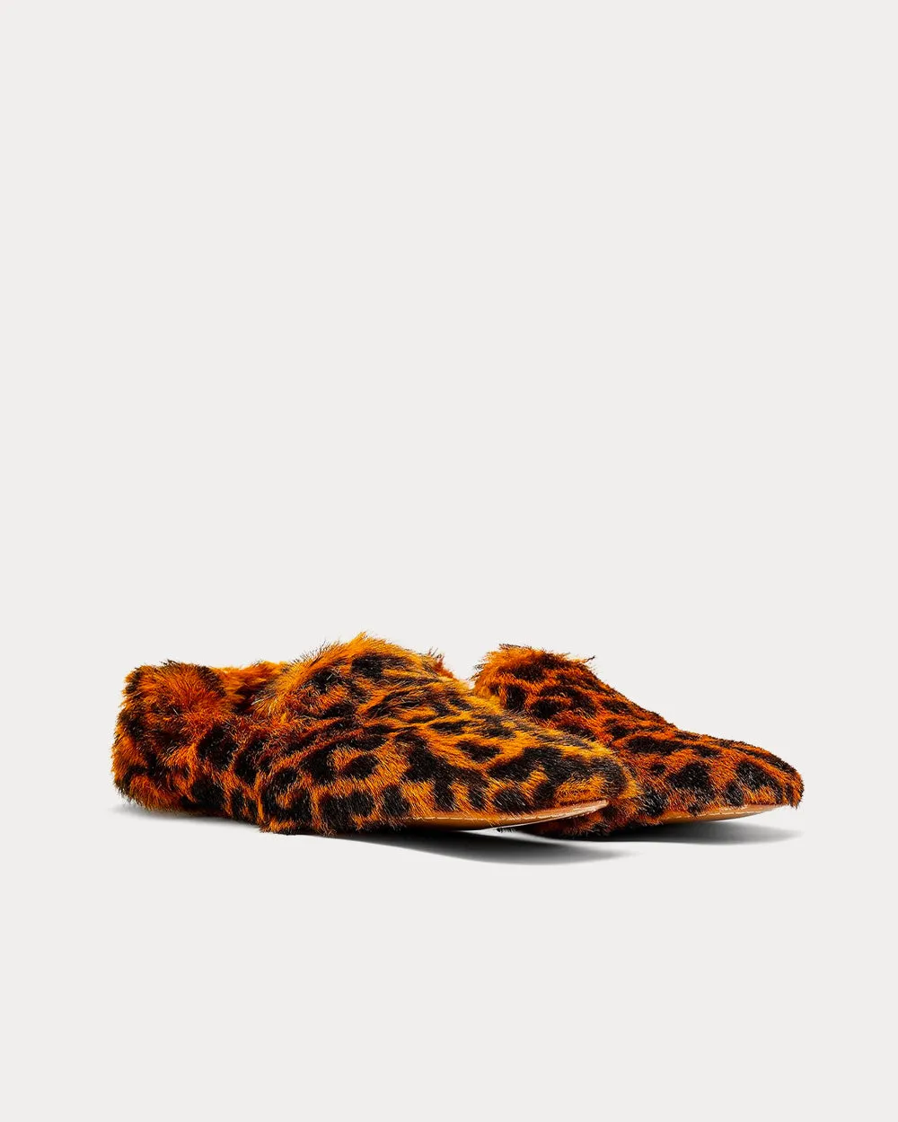 4 Stitches Tan Slip Ons