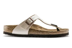 Birkenstock Gizeh R Graceful Pearl White Birko-Flor Womens