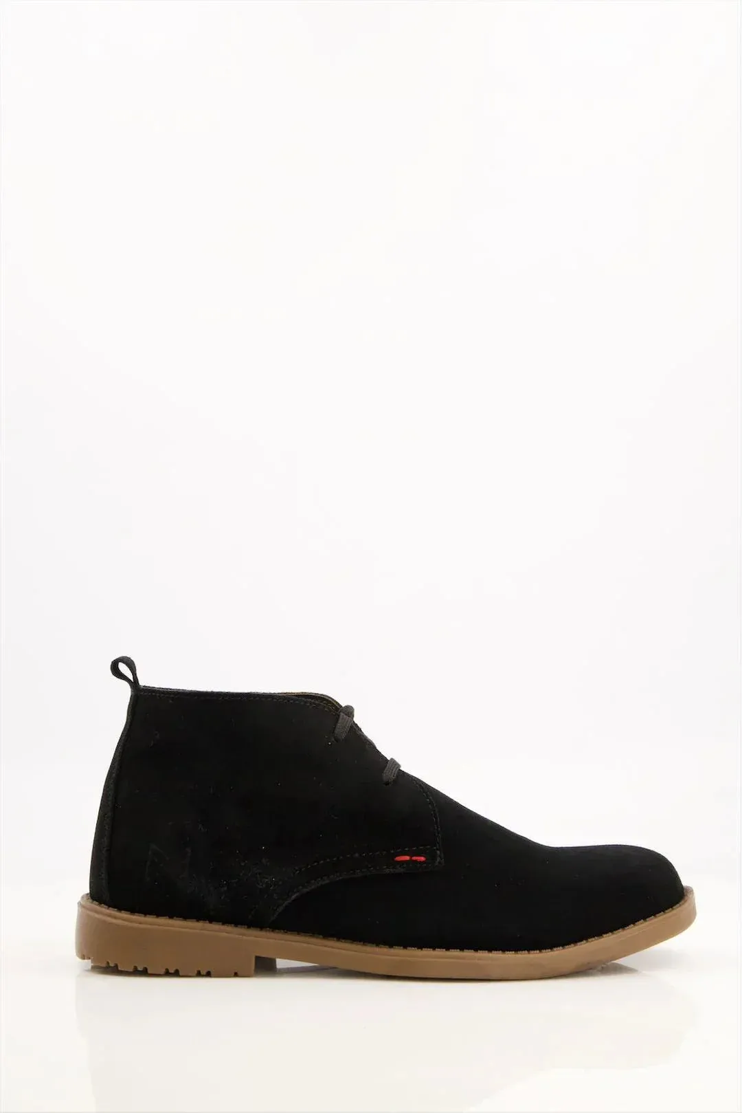 BLACK SUEDE CHUKKA BOOTS