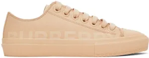Burberry Beige Larkhall Sneakers