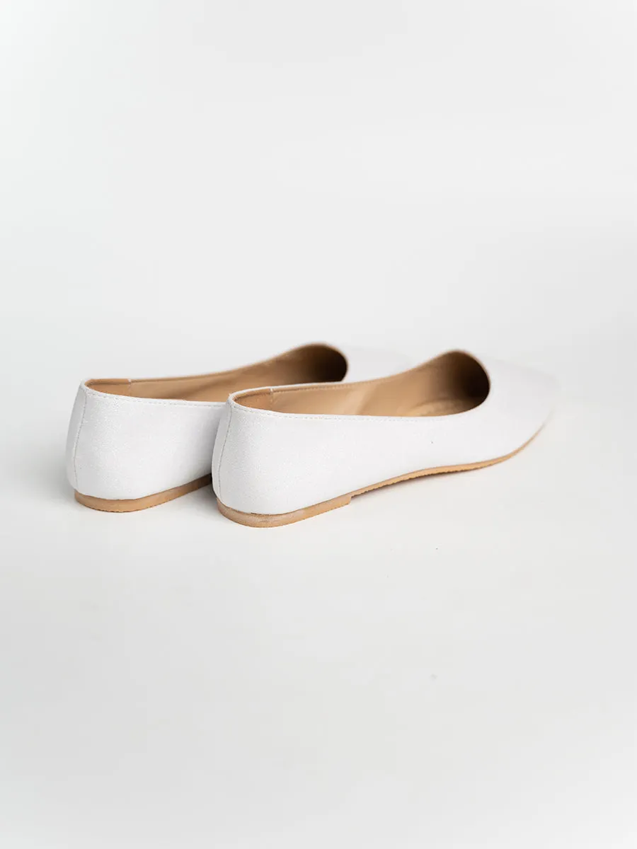 Carly Glitter Ballerina Flats