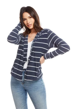 Chaser Cozy Knit Long Sleeve Open Front Blazer