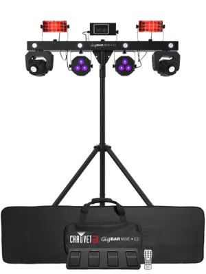 Chauvet DJ GIGBAR MOVE PLUS ILS 5-in-1 LED Lighting System w/2 Moving Heads