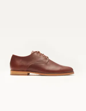 Derbies Antonin - Cuir pull-up terracotta