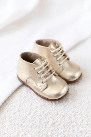 Derbies - Cuir doré