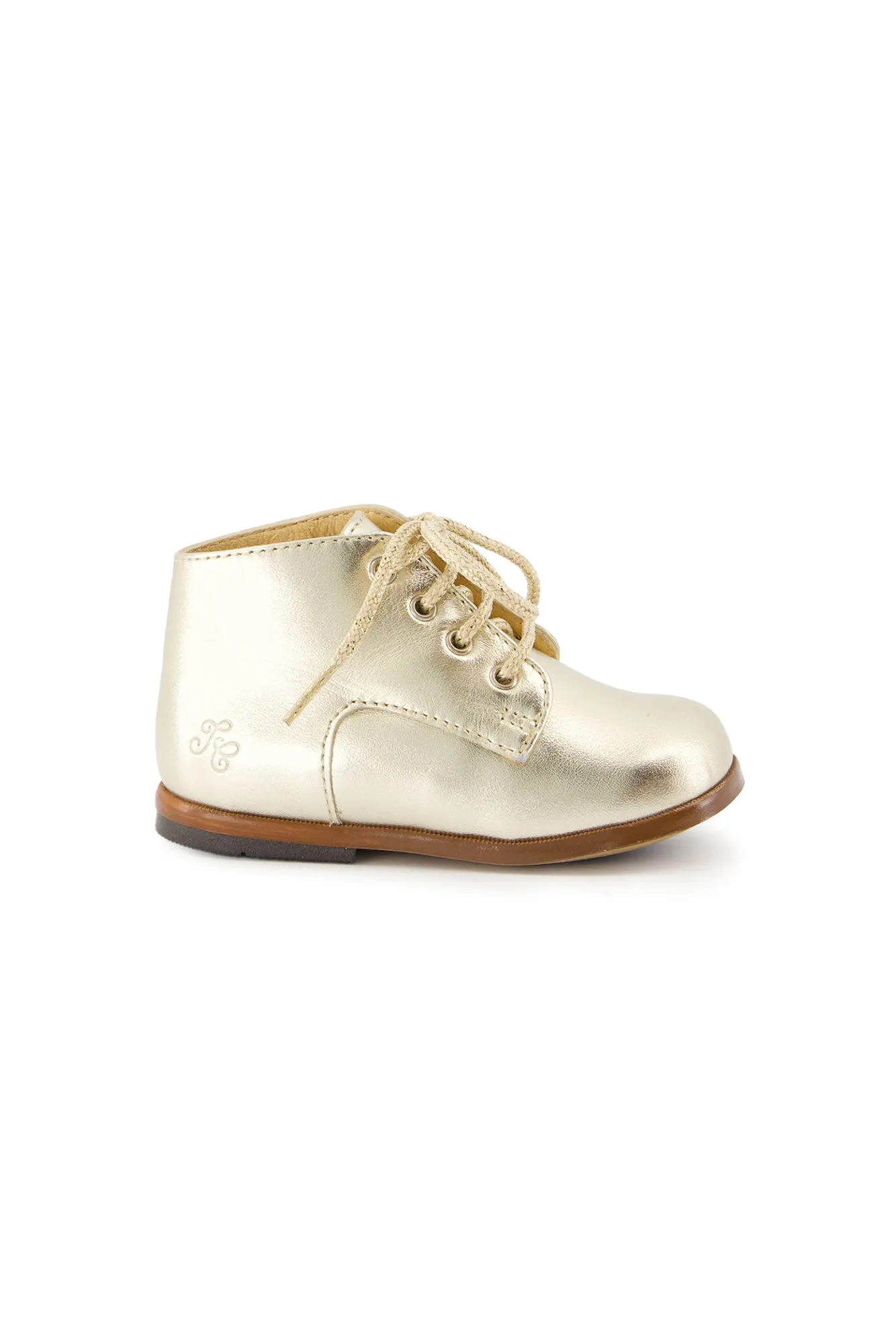 Derbies - Cuir doré