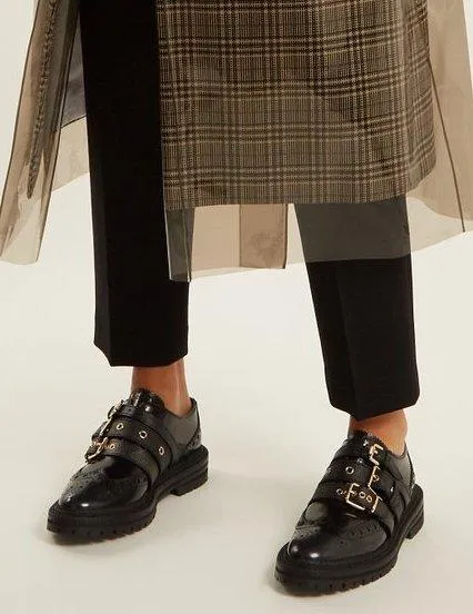 Doherty Multi-Strap Leather Brogues
