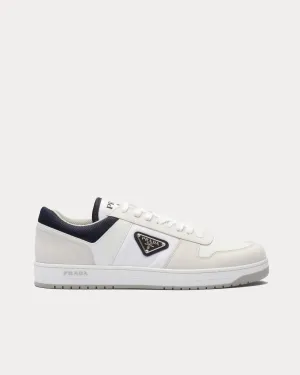 Downtown Re-Nylon White / Ultramarine Blue Low Top Sneakers
