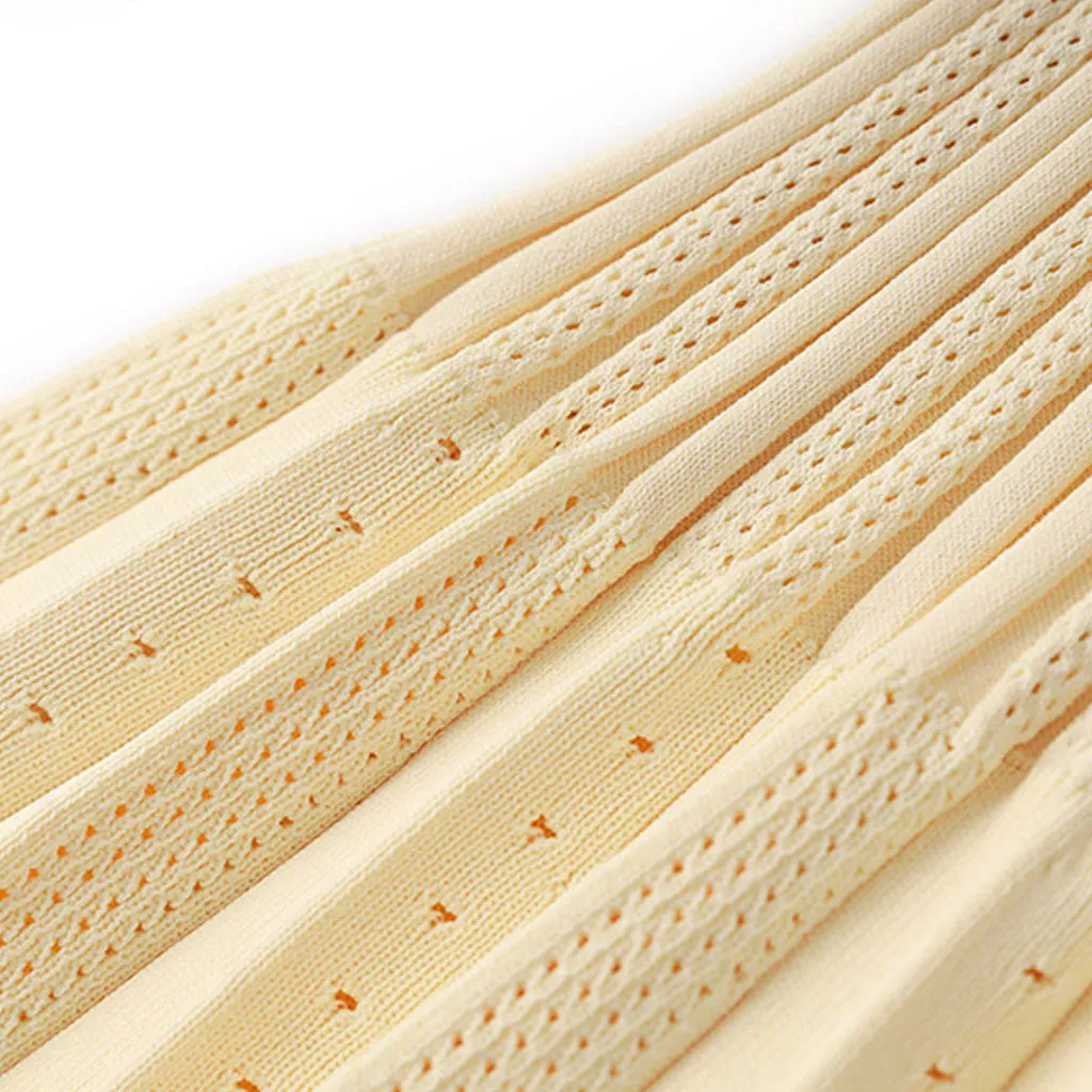 Elegant Pointelle Knit Sleeve Button Up Ribbed Pleated Fishtail Sweater Maxi Dress