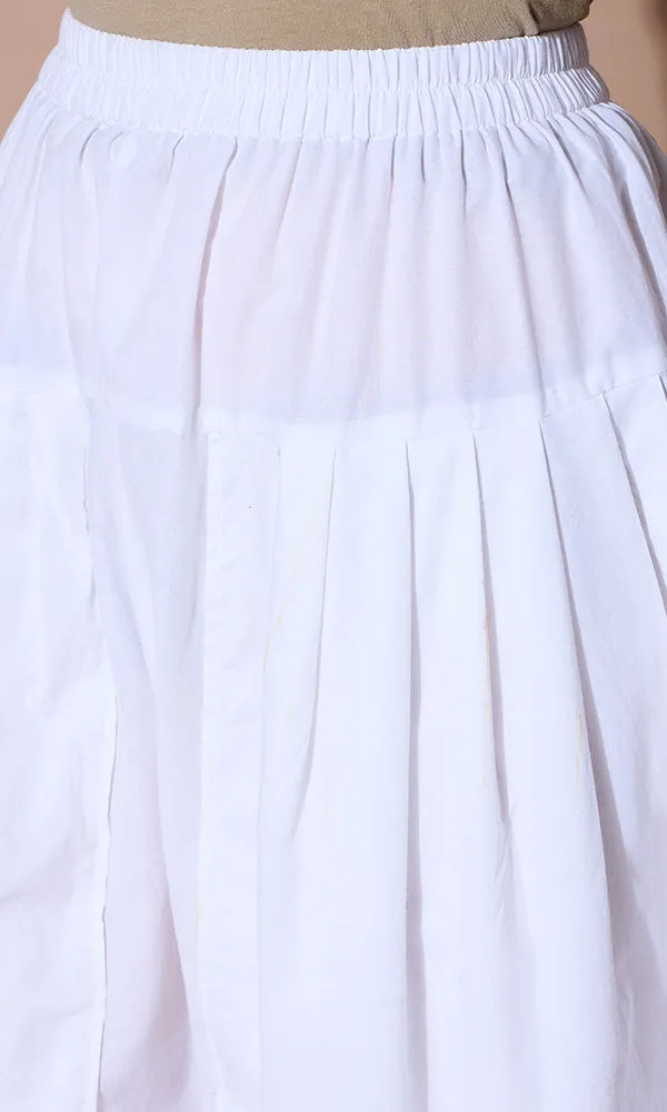 ETHNIC WHITE DHOTI PANT