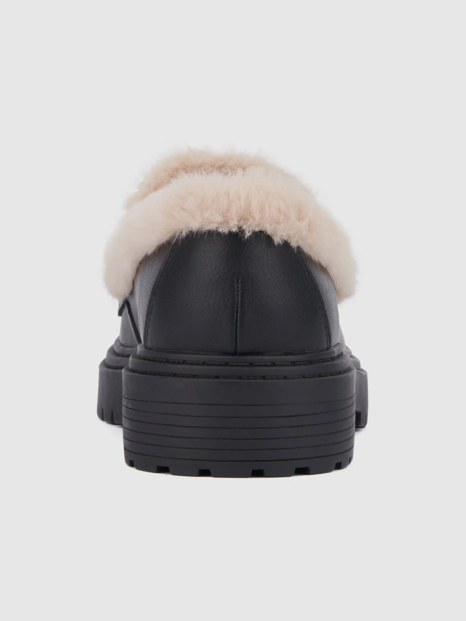 Fashion To Figure - Ida Wide Width Faux Fur Lined Loafers