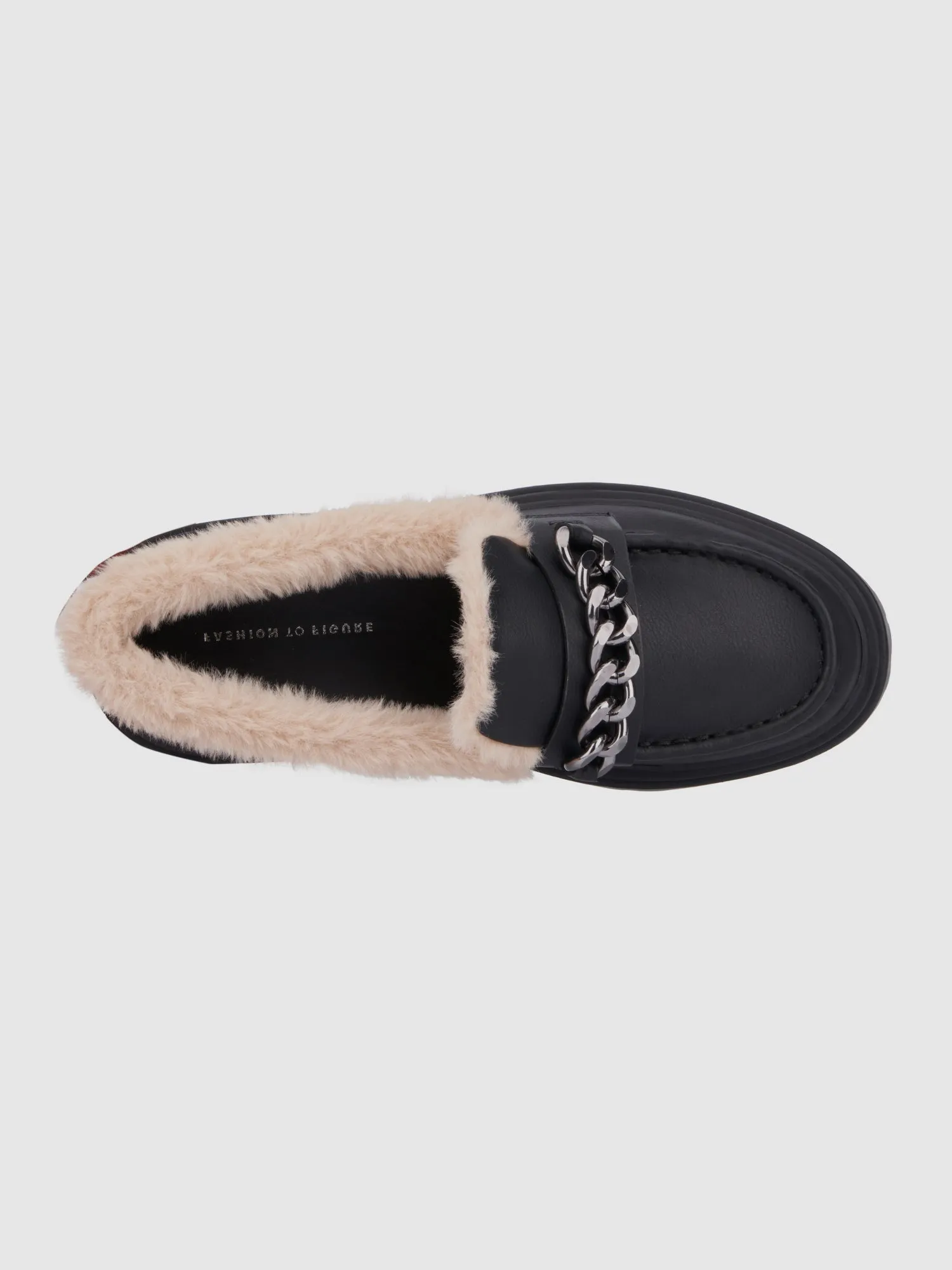 Fashion To Figure - Ida Wide Width Faux Fur Lined Loafers