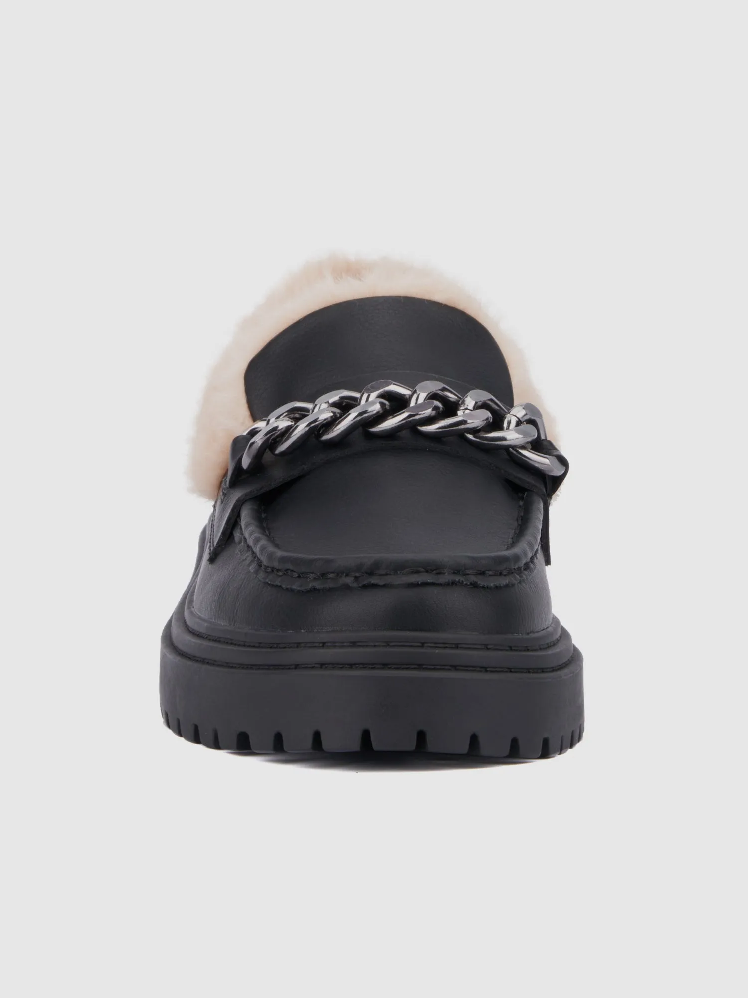 Fashion To Figure - Ida Wide Width Faux Fur Lined Loafers