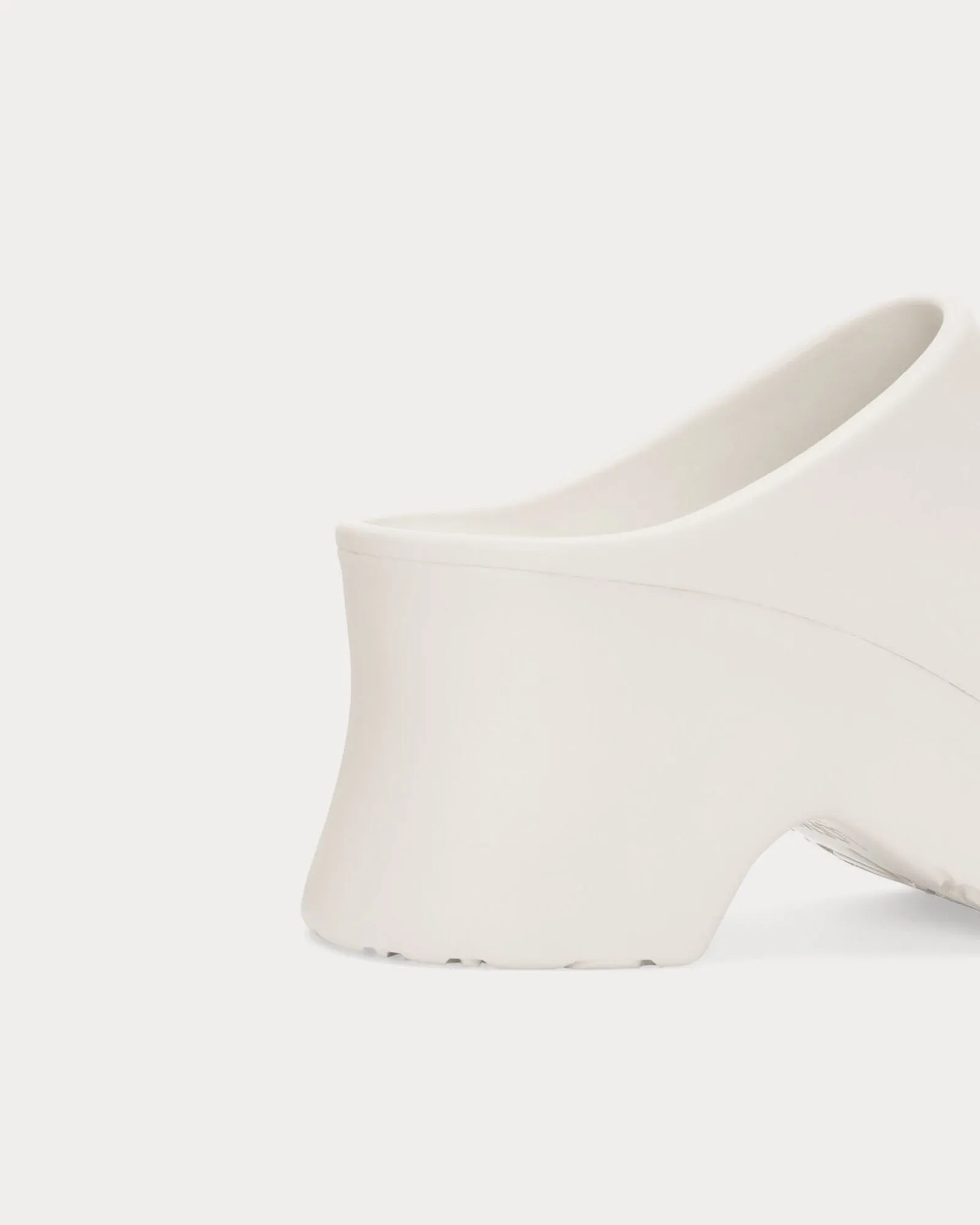 Foam Light Foam Rubber White Clogs