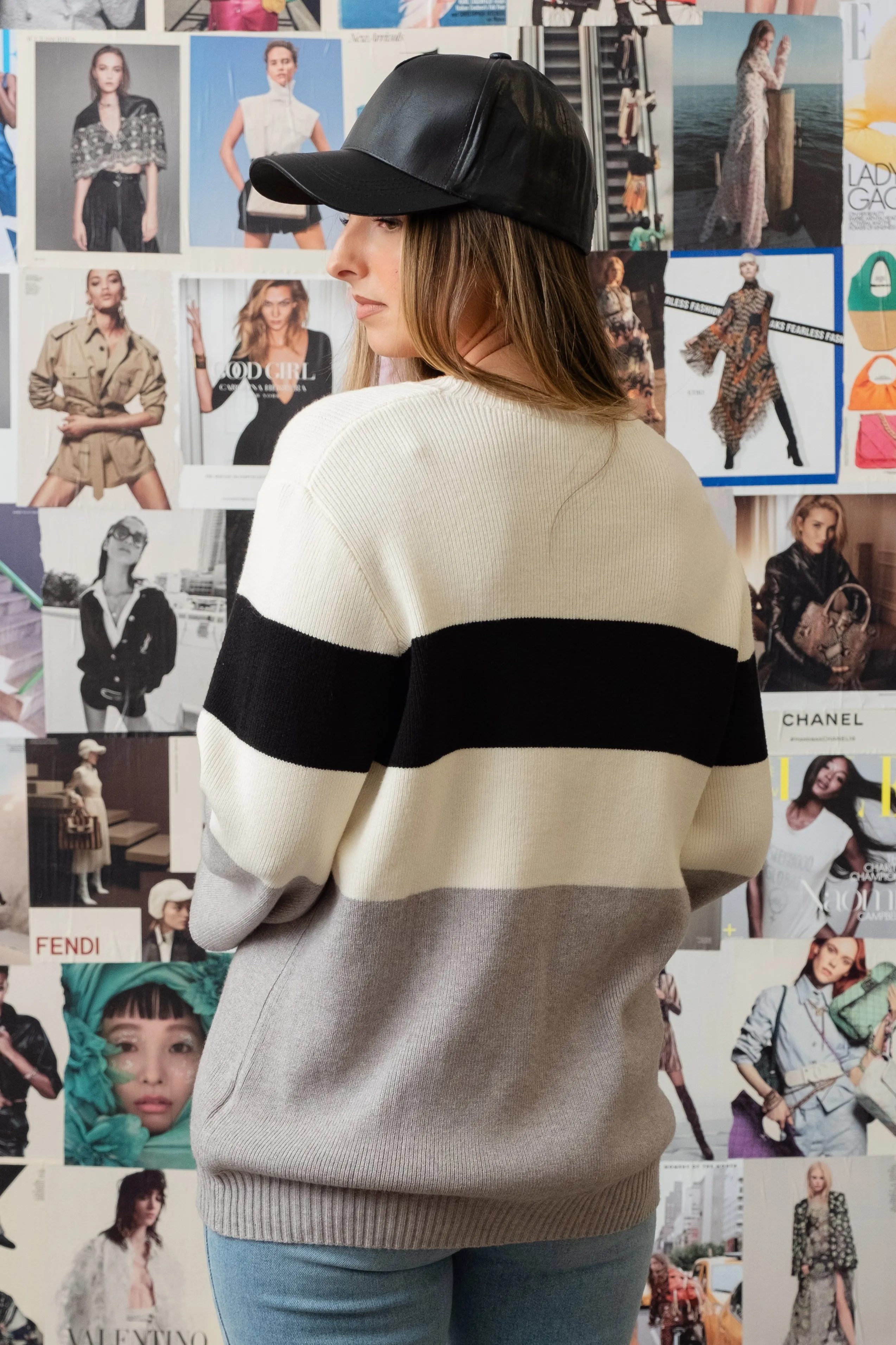 Highland Color Block Sweater