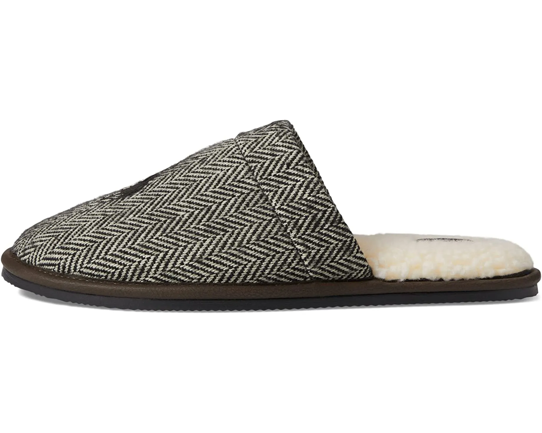 Irving Wool Scuff Polo Ralph Lauren Slippers, white