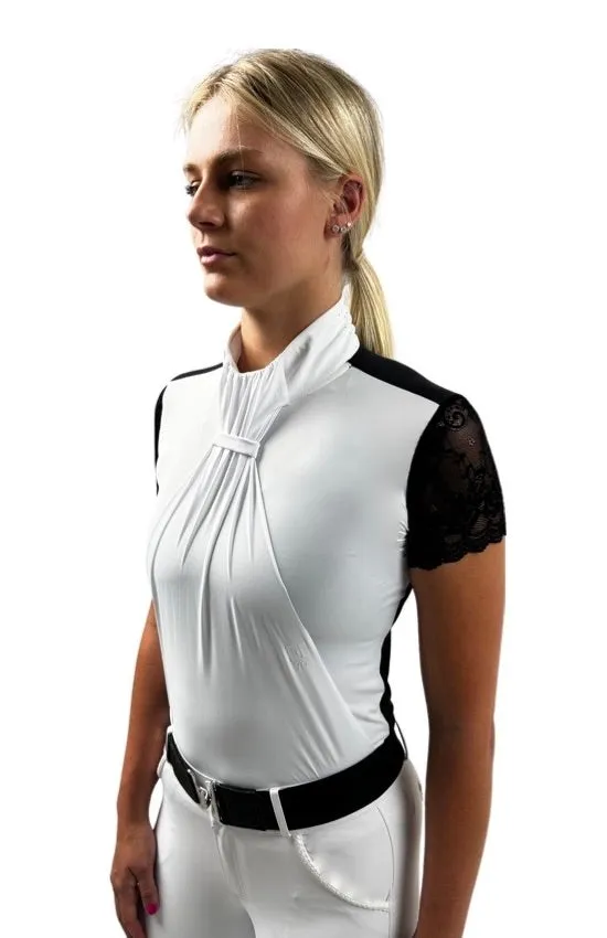 Lace Sleeve Hunt   Show Shirt