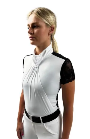 Lace Sleeve Hunt   Show Shirt