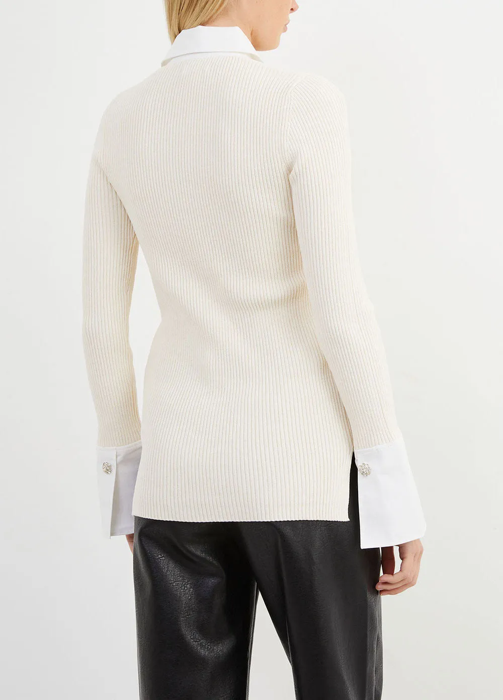 Melange Knit Cardigan