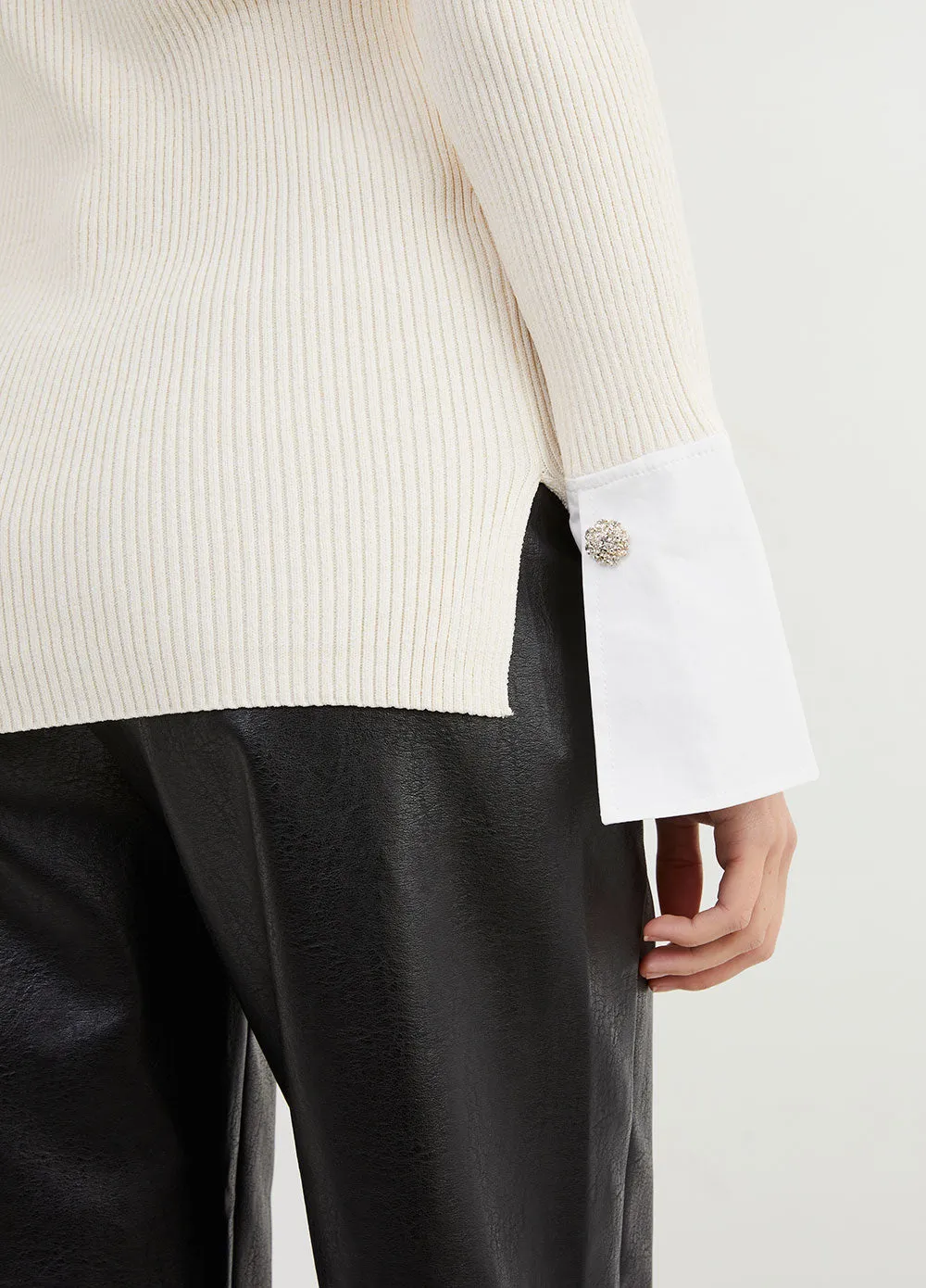 Melange Knit Cardigan