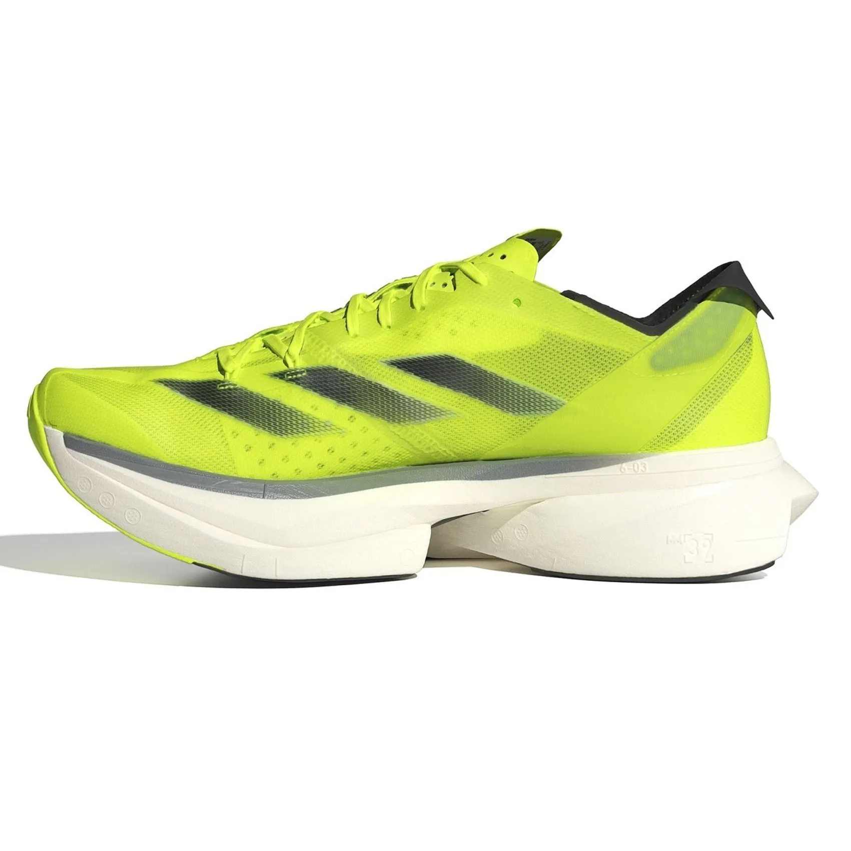 Mens Adidas Adizero Adios Pro 3 - Lucid Lemon / Core Black / Cloud White