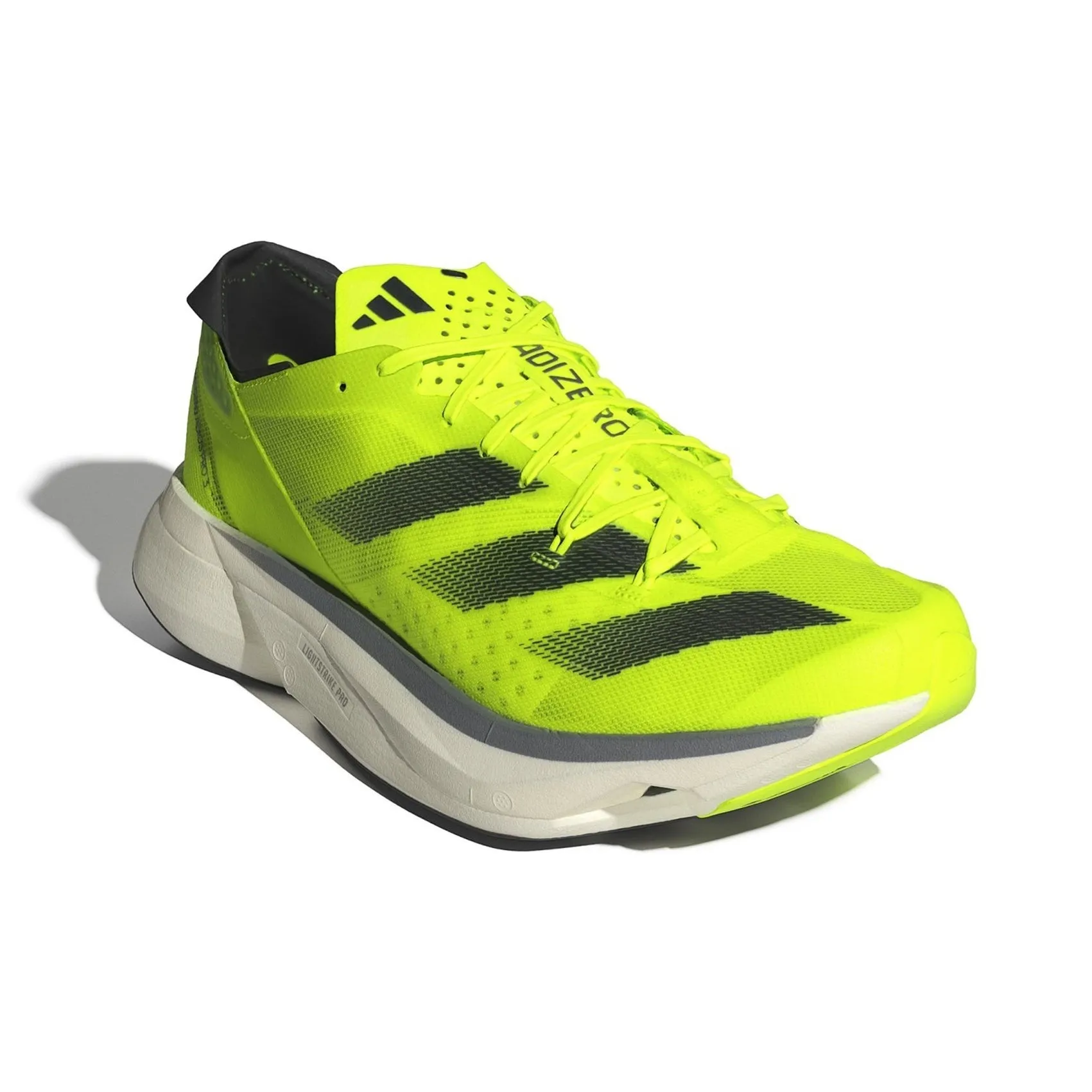 Mens Adidas Adizero Adios Pro 3 - Lucid Lemon / Core Black / Cloud White