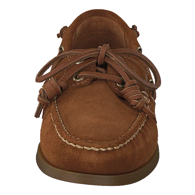 Merton Suede Boat Shoe New Pale Russet