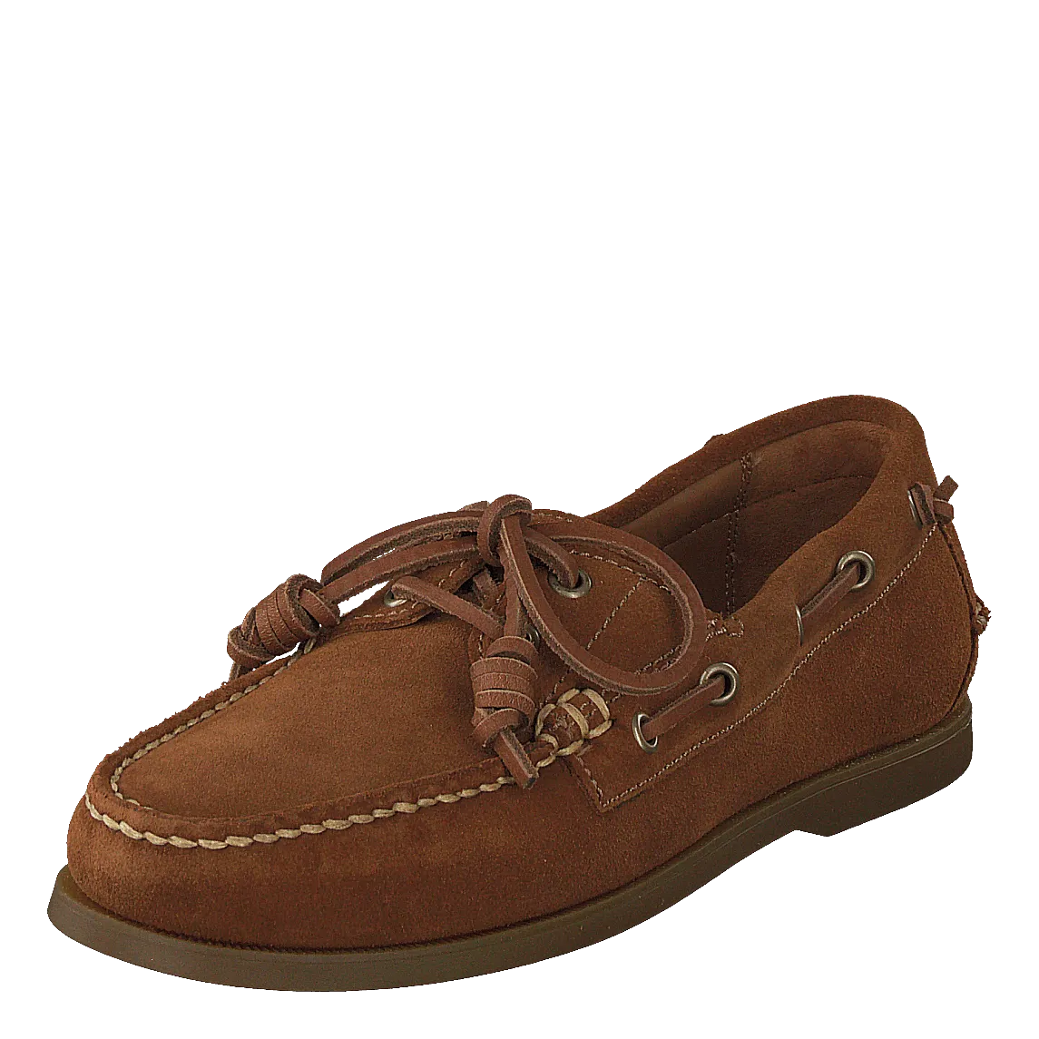 Merton Suede Boat Shoe New Pale Russet