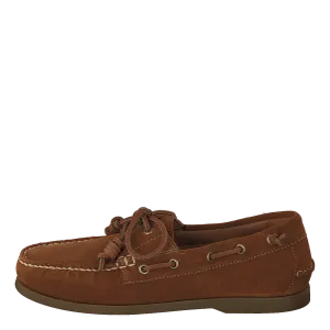 Merton Suede Boat Shoe New Pale Russet