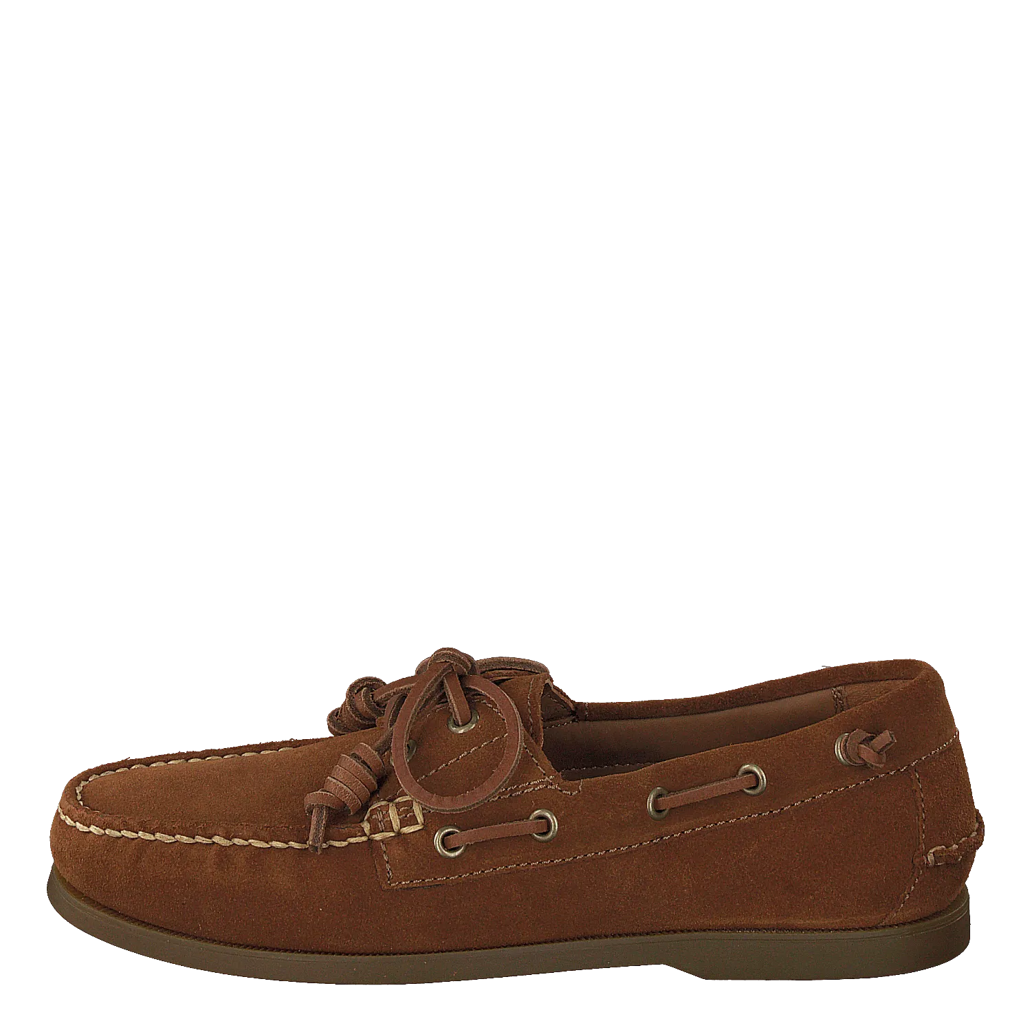 Merton Suede Boat Shoe New Pale Russet