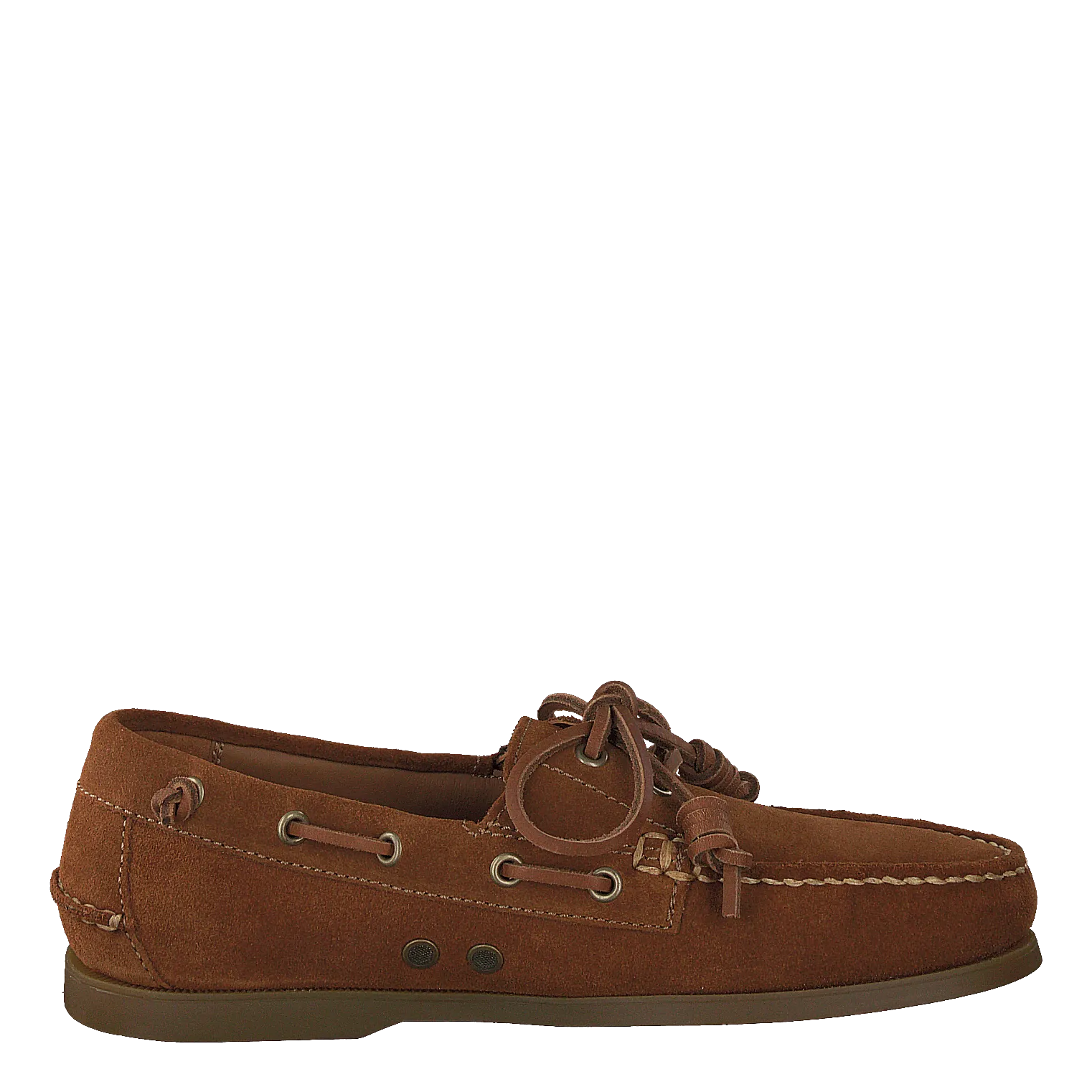 Merton Suede Boat Shoe New Pale Russet