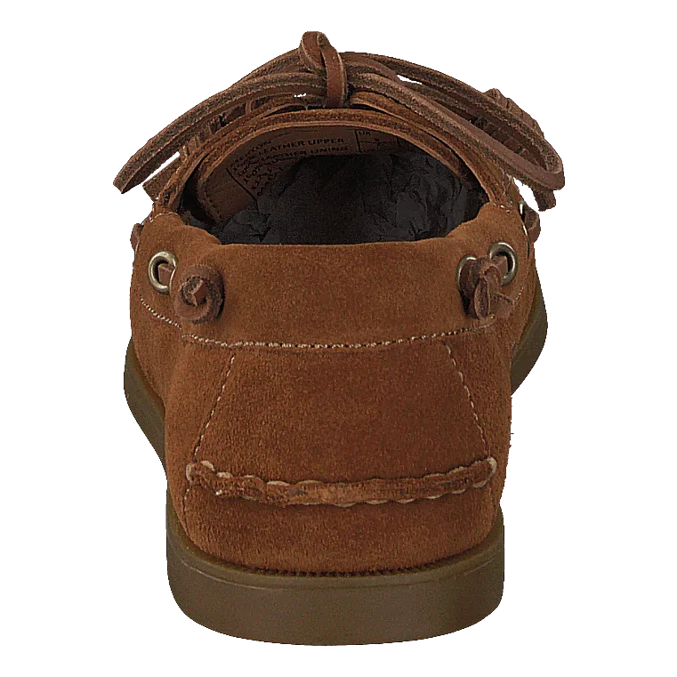 Merton Suede Boat Shoe New Pale Russet