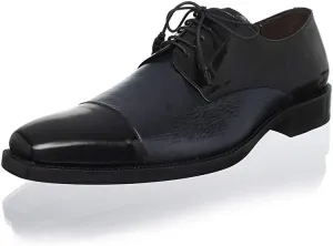 Mezlan Men's Soka Cap Toe Oxford (Blue, 10.5)