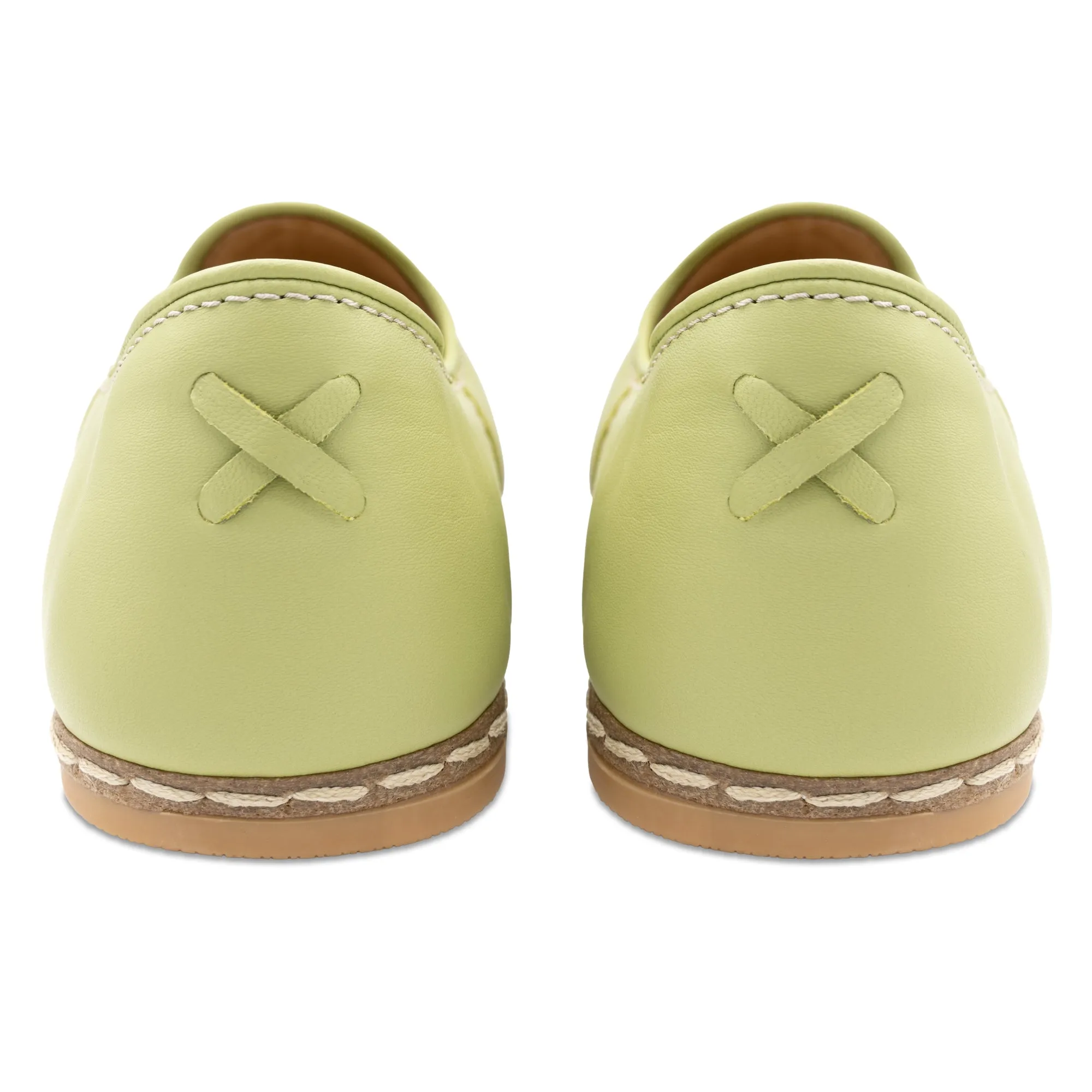Pistachio Slip Ons for Men