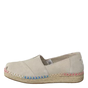 Platform Alpargata Birch Suede