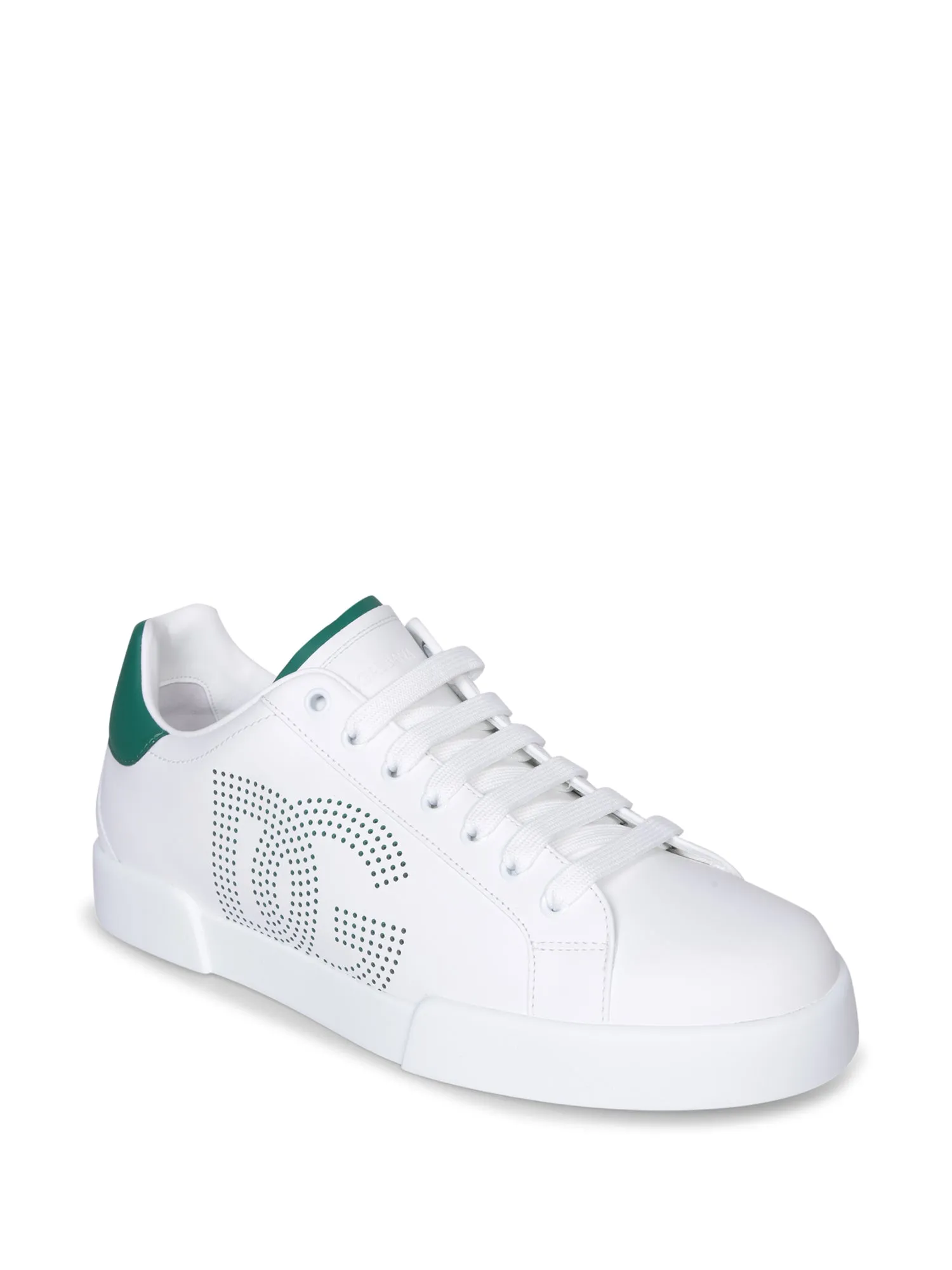Portofino Light Sneakers White with Green Logo