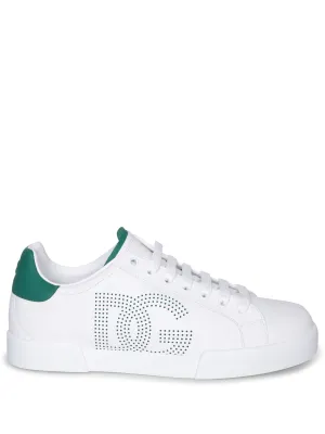 Portofino Light Sneakers White with Green Logo