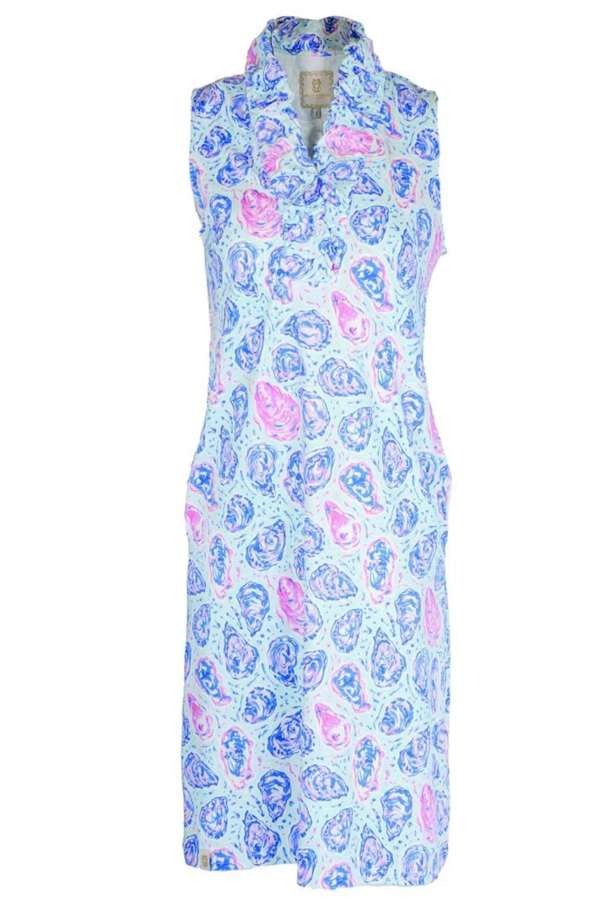 Ruffled V Neck Dress In 2 Colors (S-XXL)
