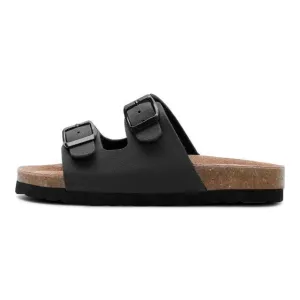 Rugged Gear Bio Two Strap Kids Lifestyle Slippers Black