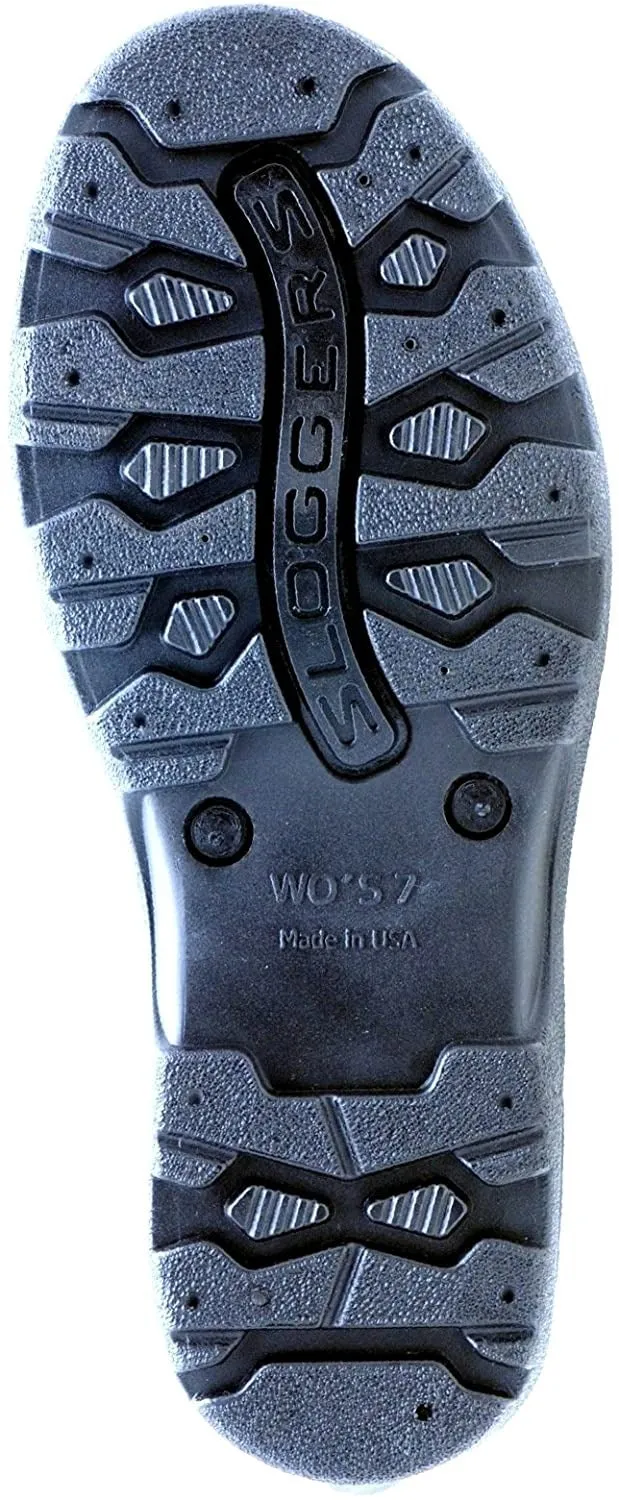 Sloggers Women's Waterproof Rain and Garden Shoe with Comfort Insole, Purple Paw Print, Size 9, Style 5114QP09