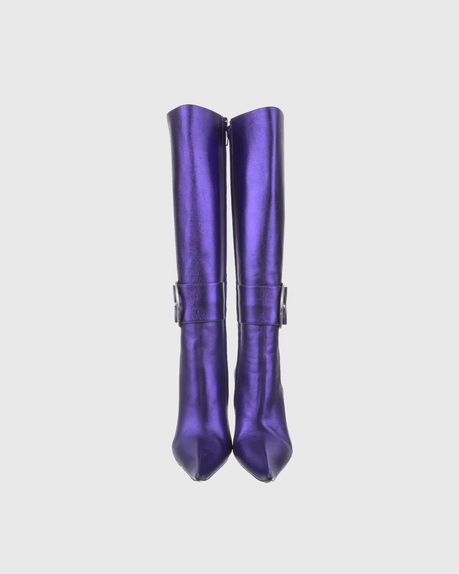 Tersa Buckle Knee High Boots