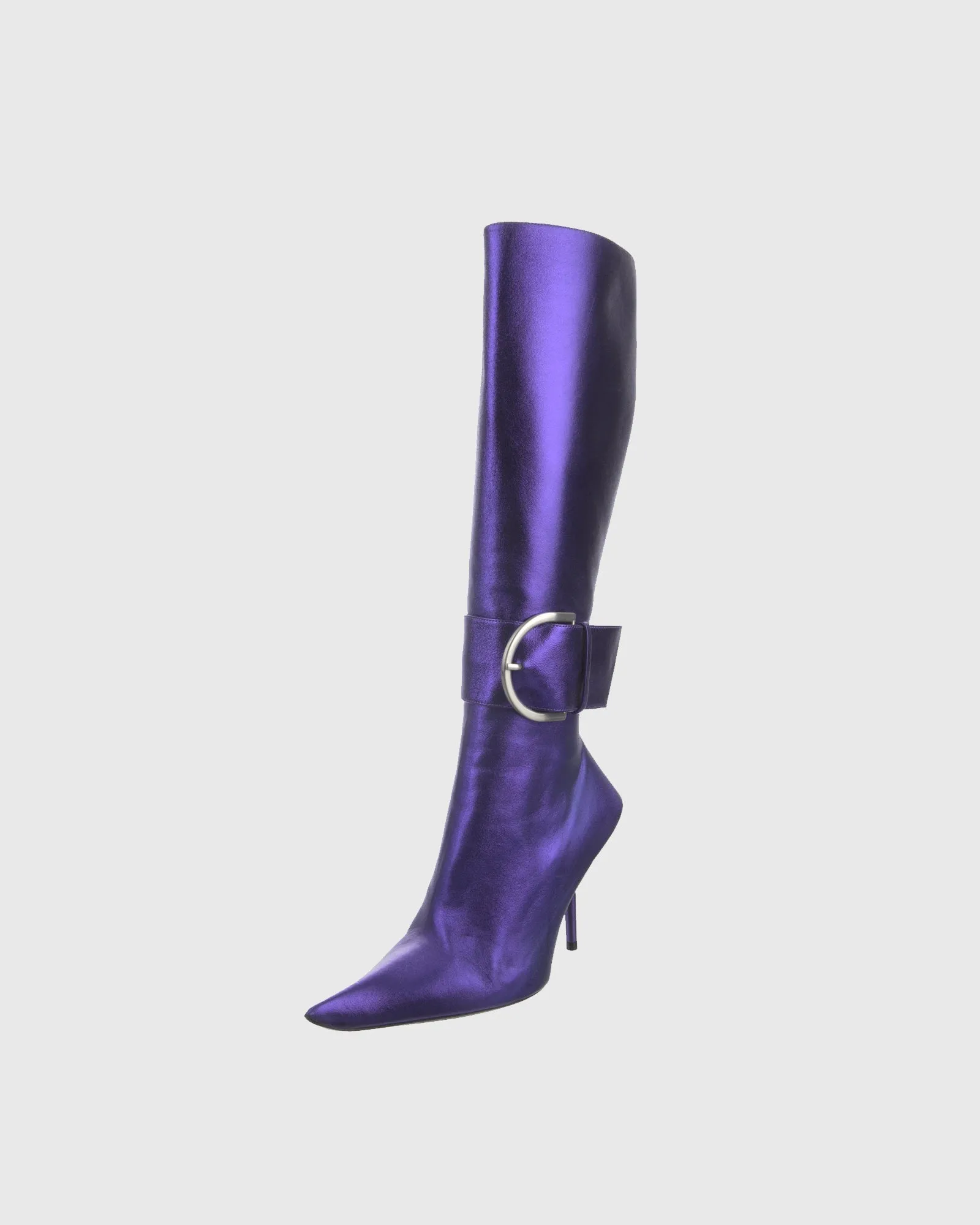 Tersa Buckle Knee High Boots