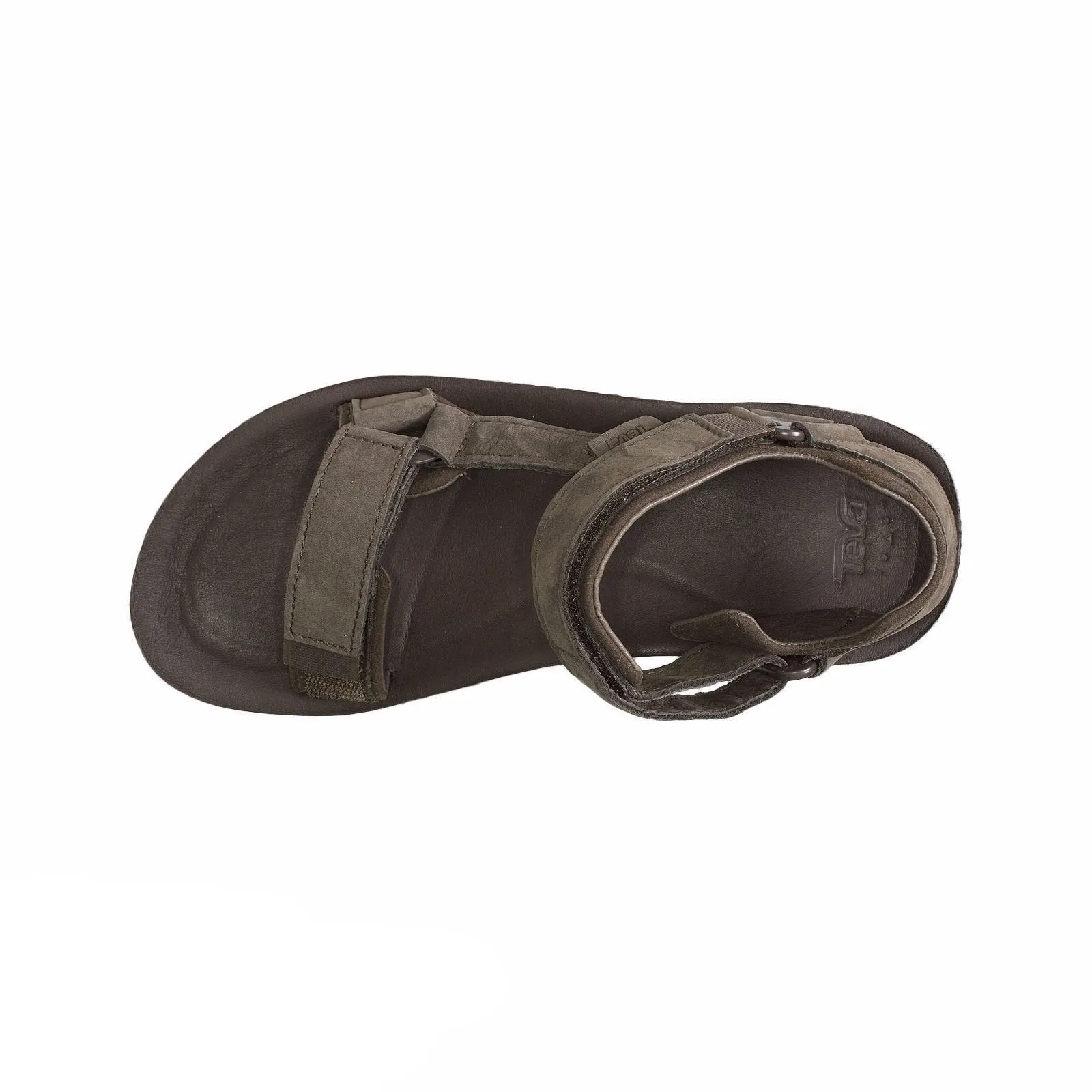 Teva Original Universal Premier Leather Chocolate Brown Sandals