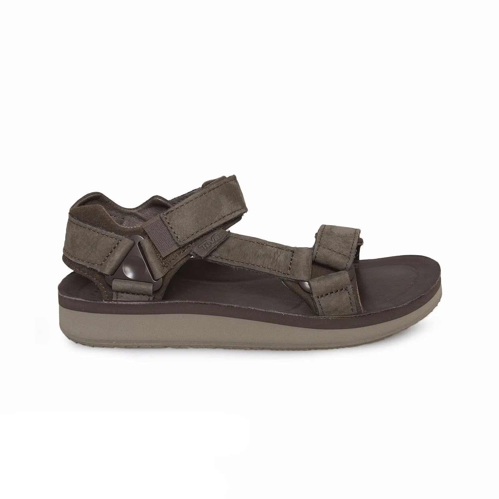Teva Original Universal Premier Leather Chocolate Brown Sandals