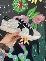 VIVI Silver Tennis Shoes