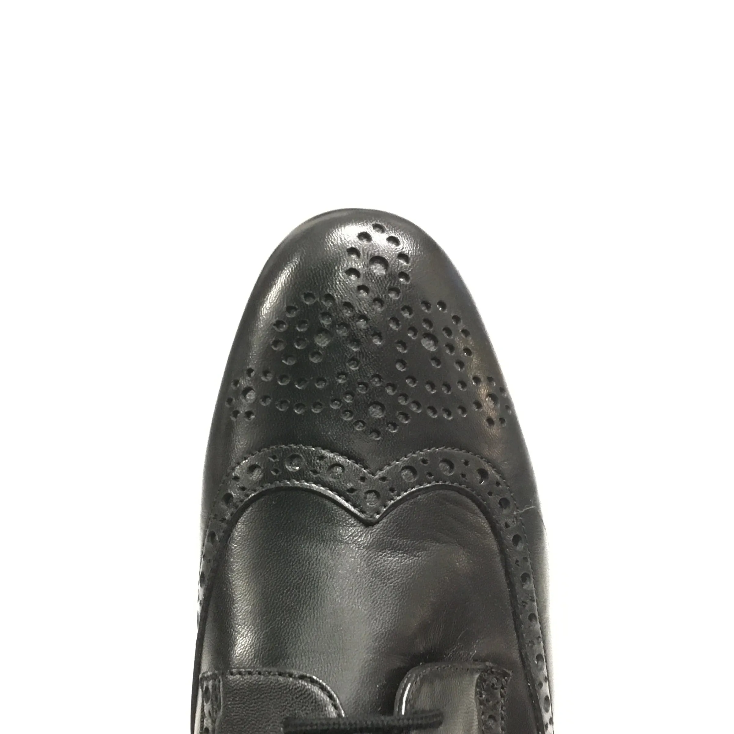 Werner Kern-Mens: Saxony U/P | UBERPOINT NY Black  | 1.2" Forte Heel | SPLIT SOLE | LIMITED EDITION